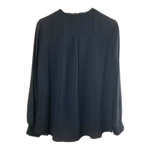 SzM Elle Black Long Sleeve Top NWT - Picture 4 of 5